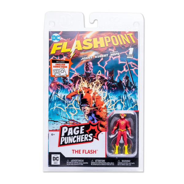 DC Comics Comic Flashpoint + The Flash-figur 7 cm