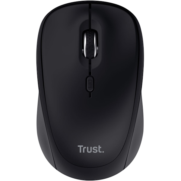 Yvi+ Trådløs mus Bluetooth / 2,4 GHz Sort