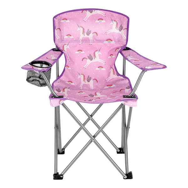 Unicorn stol til børn, pink, komfortabelt design