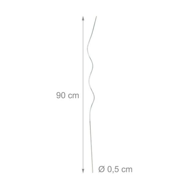 set med 10 spiralstavar Tomater
