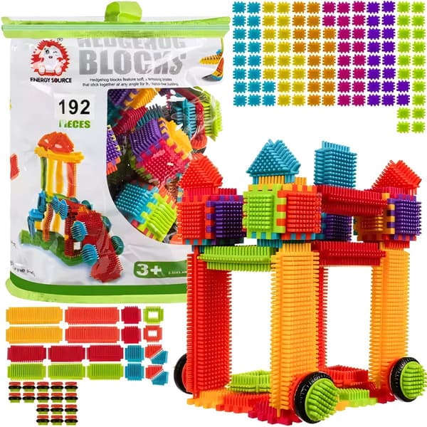 Byggblock - igelkottar 192st. Kruzzel 20376