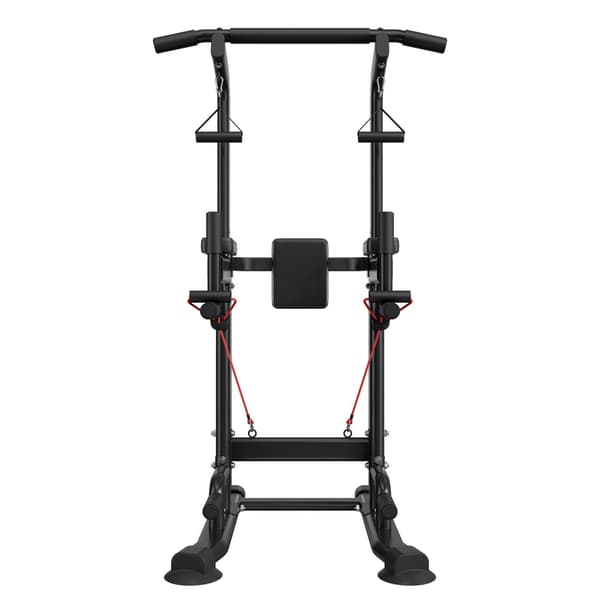 Power Tower pull-up bar og dip station, 150 kg, justerbar