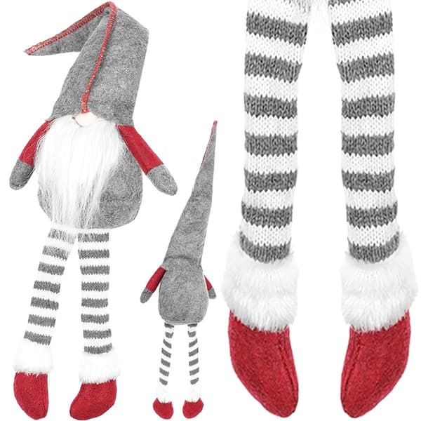 Grå siddende nisse