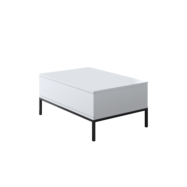 Coffee Table Lord - Svart, Vit