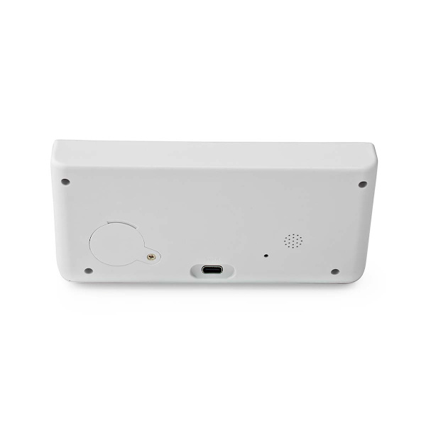 Herätyskello langattomalla latauksella | Qi-sertifioitu | 5 / 7.5 / 10 / 15 W | USB-A Uros | 2 Hälytysaikojen | Torkkutoiminto