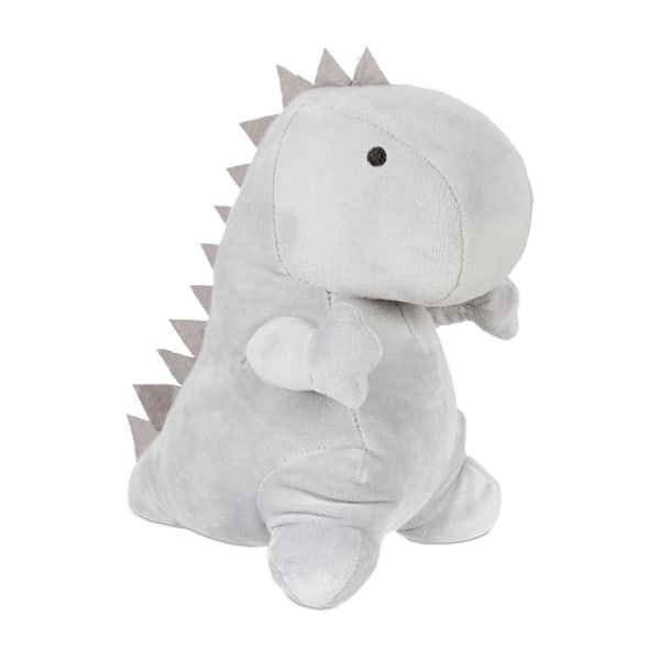 Grå dörrstopp Dino