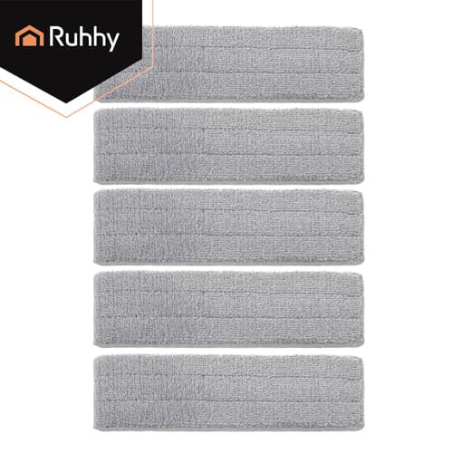 Flade moppebetræk 33x11,5 cm, 5-pak, superabsorberende
