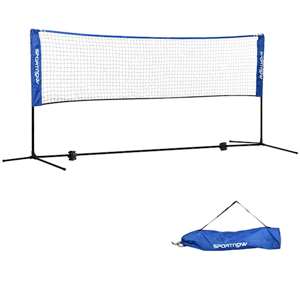 Sulkapalloverkkosetti Kokoontaitettava Tennisverkko, 103/120/155H Cm Korkeussäädettävä Sisä-Ulkosulkapalloverkko, Lentopalloverkko Metalli Polyesteris