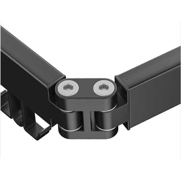 Vægmonteret, foldbar tørrestativ – Rustfrit aluminium