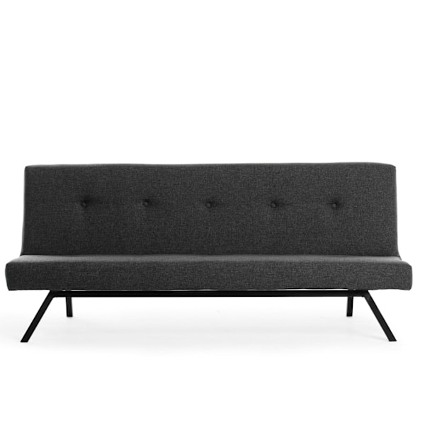 3-sæders sovesofa Zola - Mørkegrå
