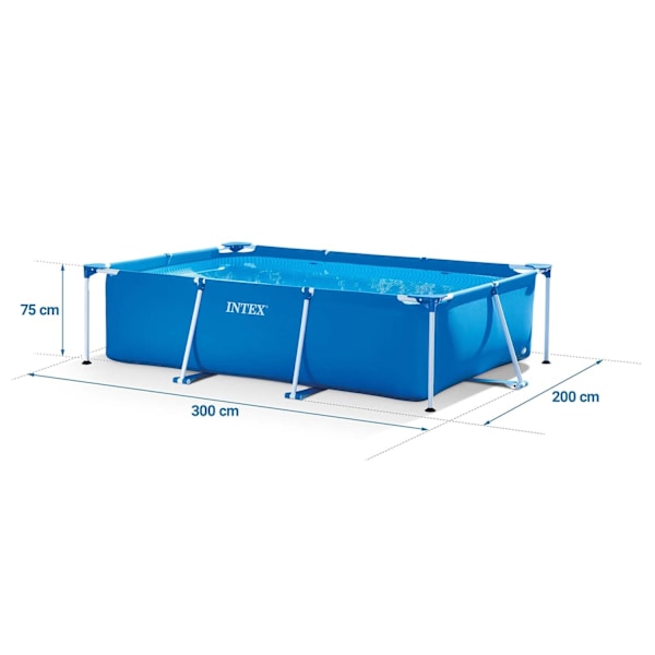 Stomme trädgårdspool 300 x 200 x 75 cm INTEX 28272