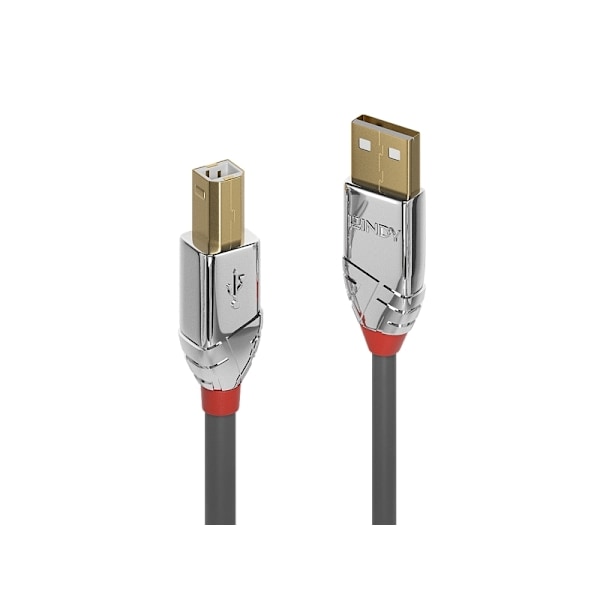 Lindy 36640, 0,5 m, USB A, USB B, USB 2.0, 0,48 Gbit/s, harmaa