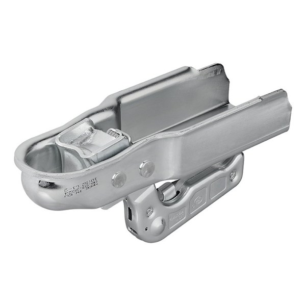 Kuglekobling stål lodret 2 huller firkantet 70mm 1300kg bremset