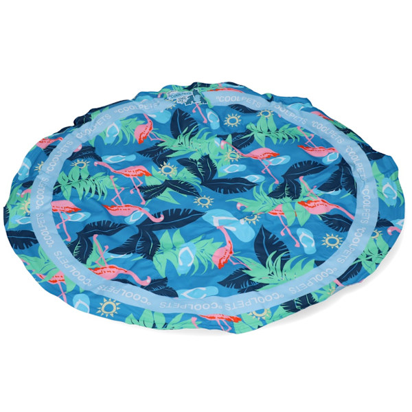 CoolPets Tropical Premium kølemåtte Flamingo
