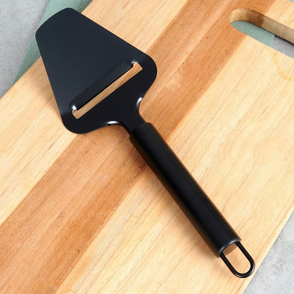 Ostekniv stål sort 22 cm