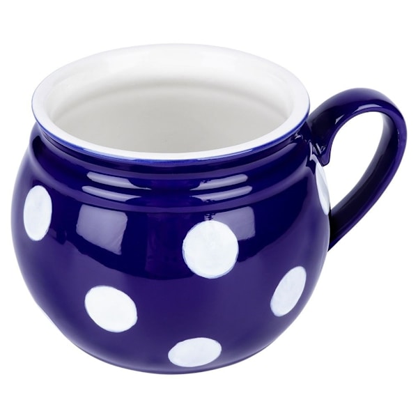 Stort keramikkrus til kaffe, te og varme drikke