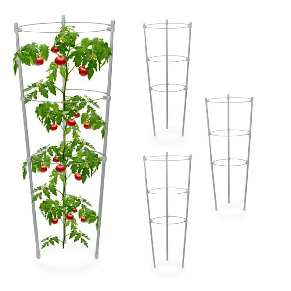 Creeper 45 cm Setti 4 kpl harmaa