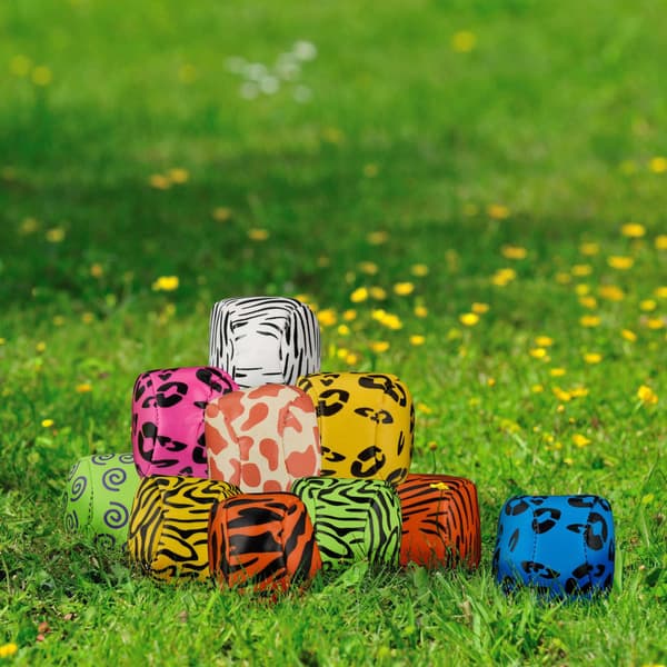 Jongleringsbollar med djurmotiv 24-pack