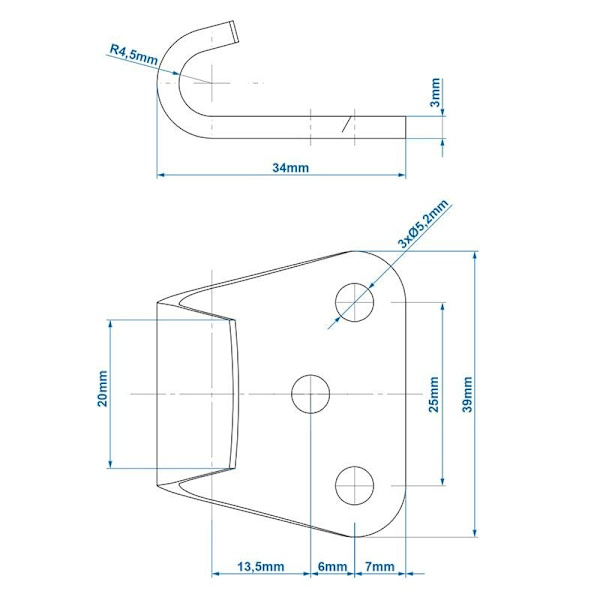 Tanko perävaunun salpaan SPP Z-11A