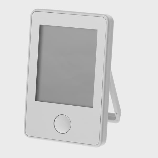 Trådlös digital inomhus-/utomhustermometer med klocka