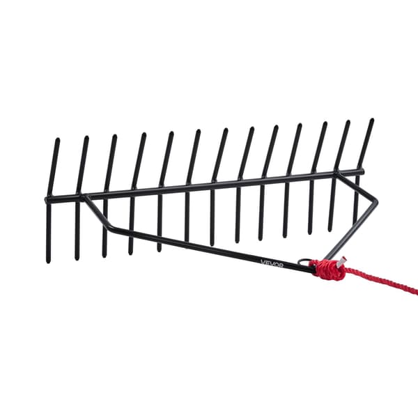 Aquatic ogräskratta 61 cm, dubbelsidig, 9 meter rep