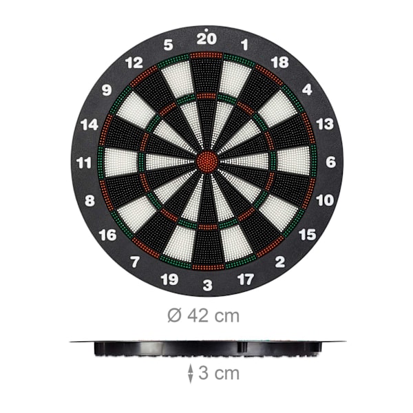 Dartskive blød dart 42 cm