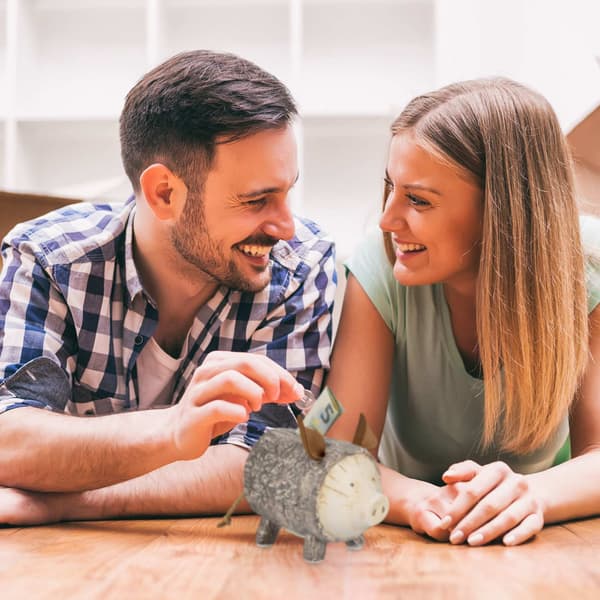 Säästöpossu kuorella