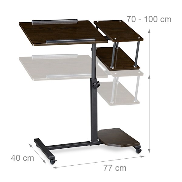 Justerbart laptopbord