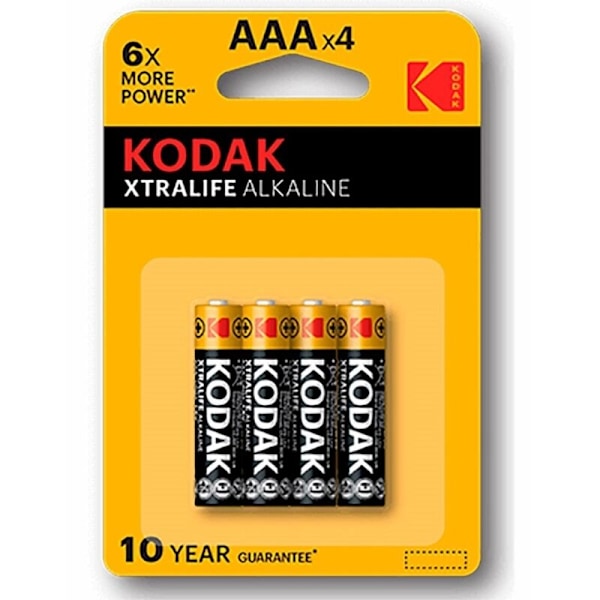 Kodak - Xtralife alkaliparisto Aaa Lr03 läpipainopakkaus * 4