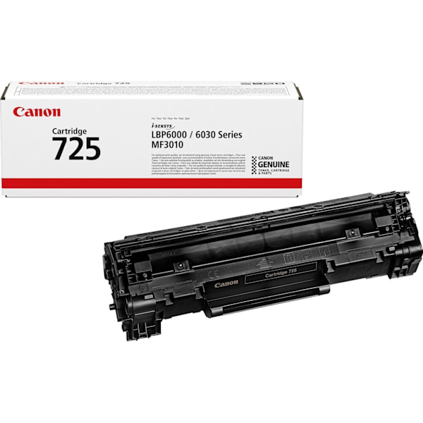 Canon 725 - laser tonerpatron, sort