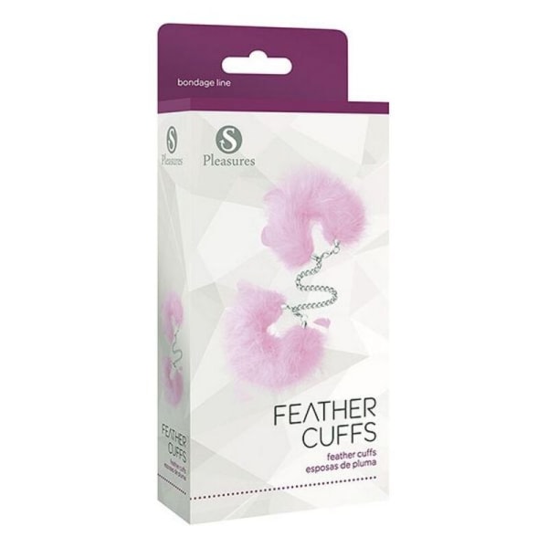 Manschetter S Pleasures Feather Pink