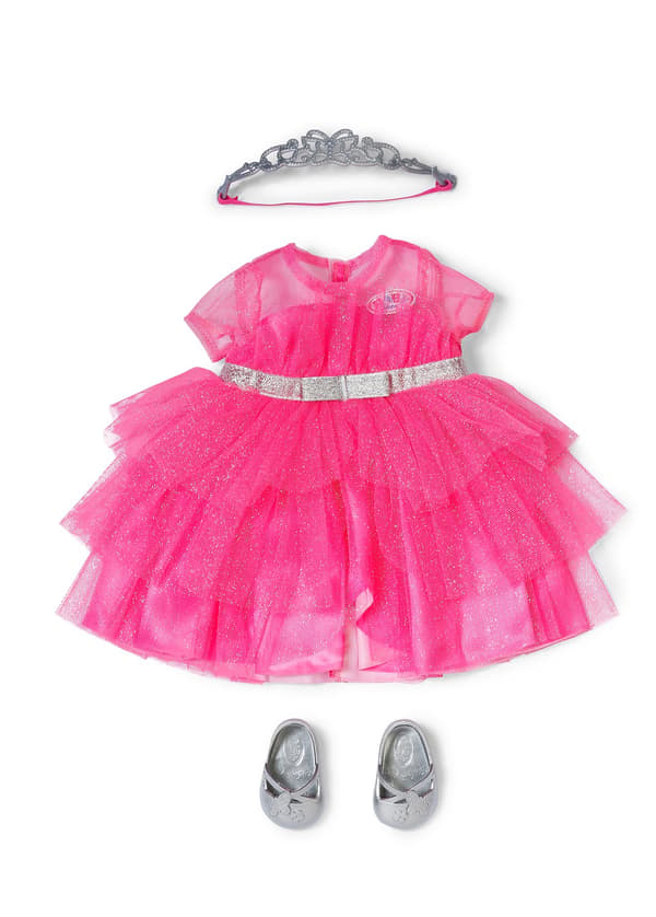 Baby Doll -prinsessamekko, pinkki tylli, 43 cm