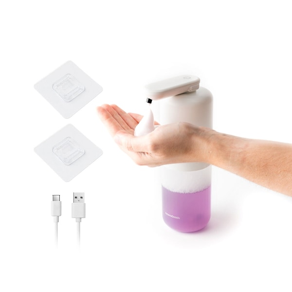 Genopladelig automatisk skummende sæbedispenser Bitefom InnovaGoods