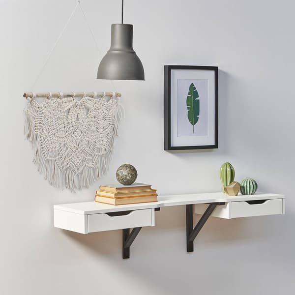 Zig-Zag Macramé seinäteline