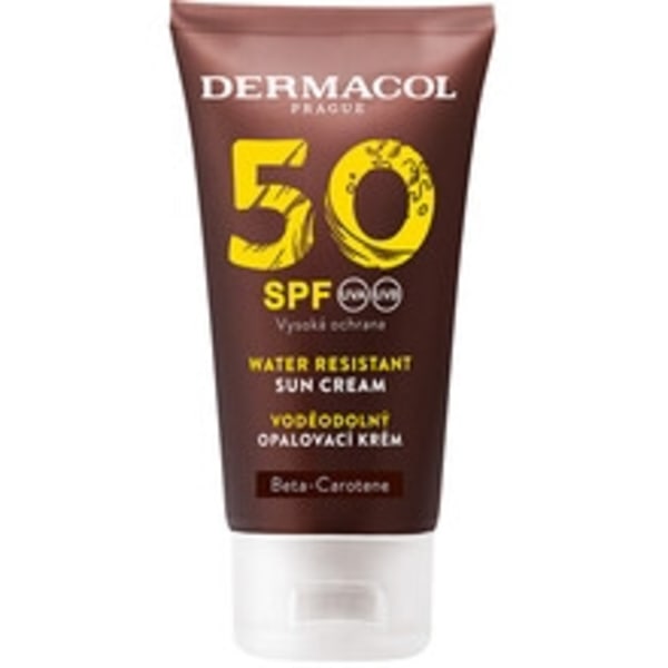 Dermacol - Water Resistant Sun Cream SPF 50 - Voděodolný zvláčňující krém na opalování 50ml