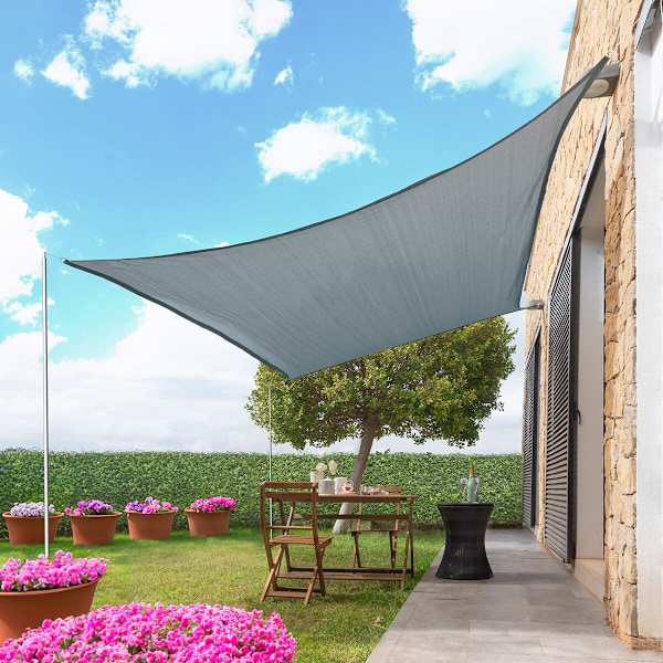 Rektangulär Shade Sail Shazail InnovaGoods 2 x 3 m - Beige