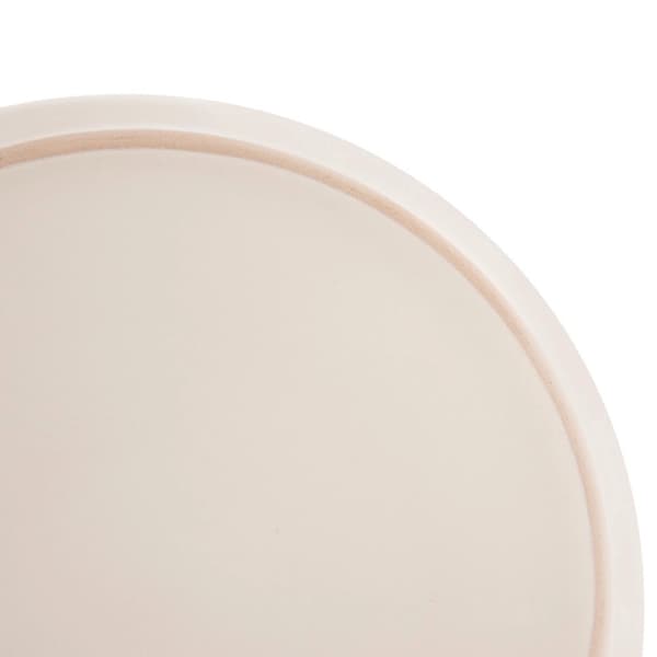 Keramisk desserttallrik, gräddvit, 20,5 cm, diskmaskinssäker
