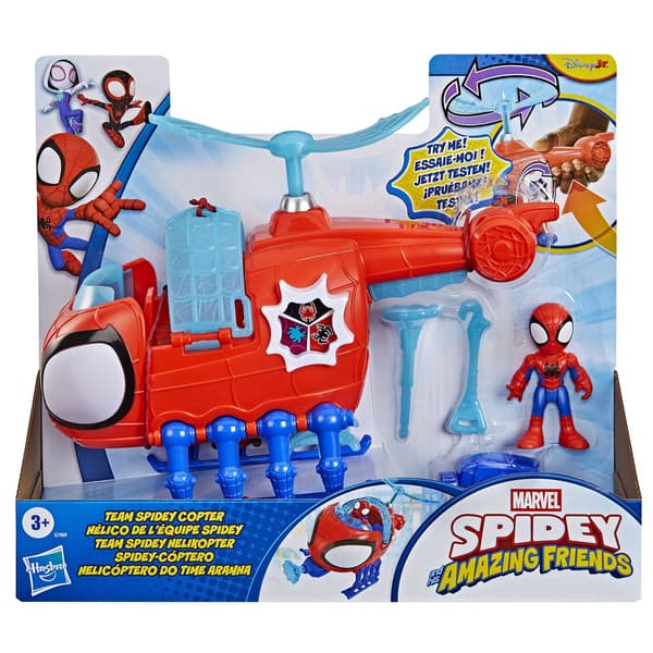 MARVEL SM og AF 3-tommer Team Spidey-helikopter