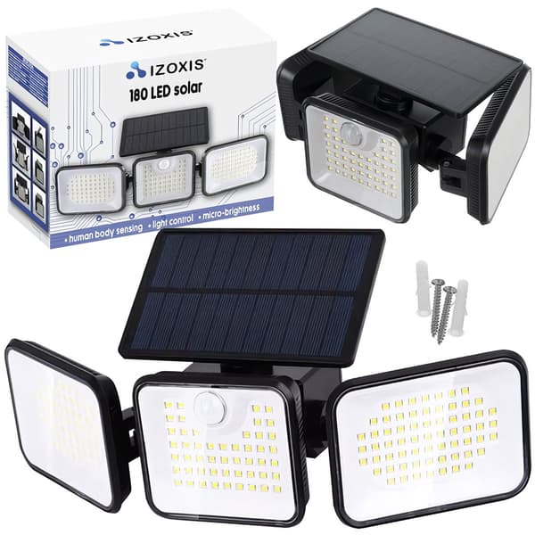 Solcellelampe 180 LED Izoxis 24889