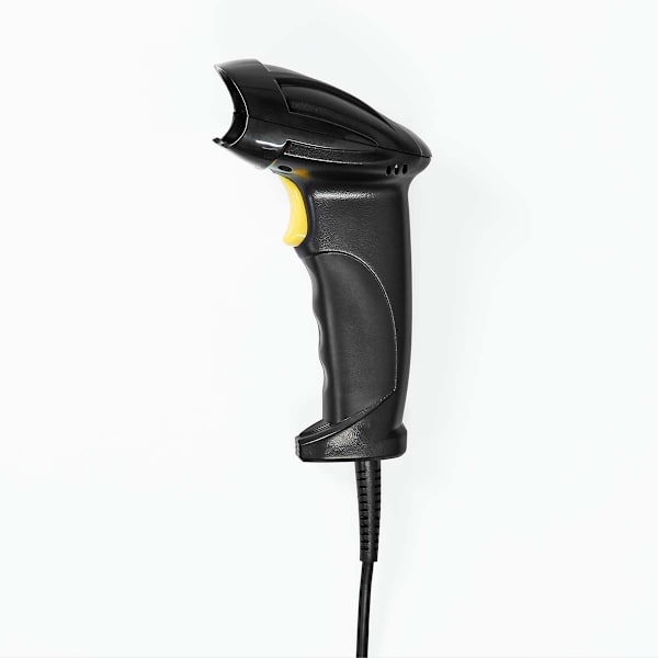 Stregkodescanner | Laser | Kabel | 1D Lineær | USB Drevet | USB 2.0