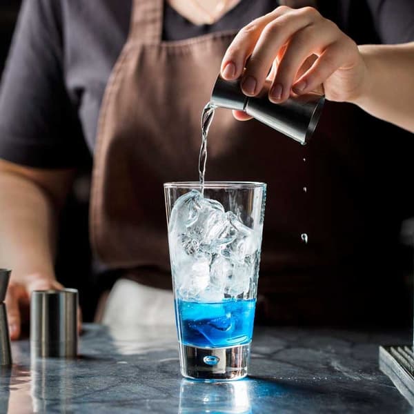 5-delt bartendersæt i rustfrit stål – 500 ml shaker