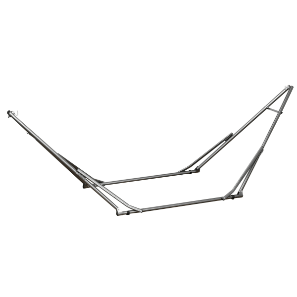 Aurinkoinen Riippumaton Runko Riippumatolle, Kokoontaitettava 2-In-1 Riippumattoteline, Vaateteline Terassille, Kantavuus Jopa 120 Kg, 290 X 92 X 88 C