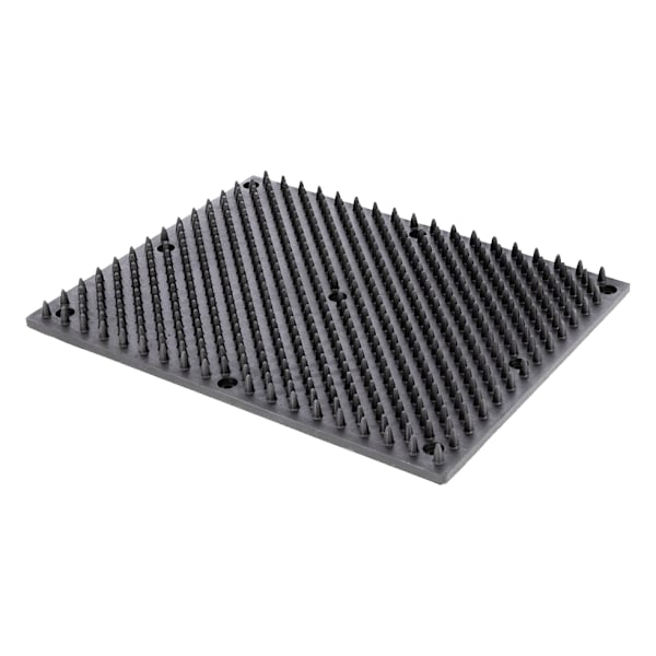 Skrapmatta för häst, kalv, get svart (L40xB30cm)