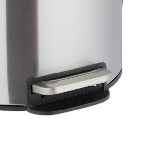 Pedalspand rustfrit stål 12 liter
