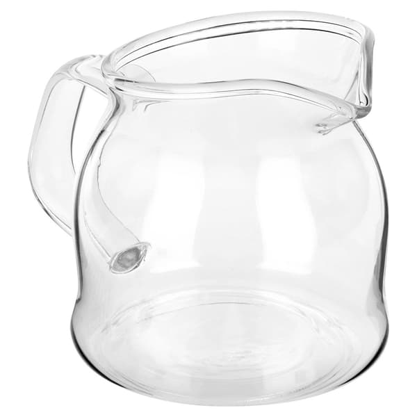 Glasmælkekande, 180 ml, borosilikat, klassisk design
