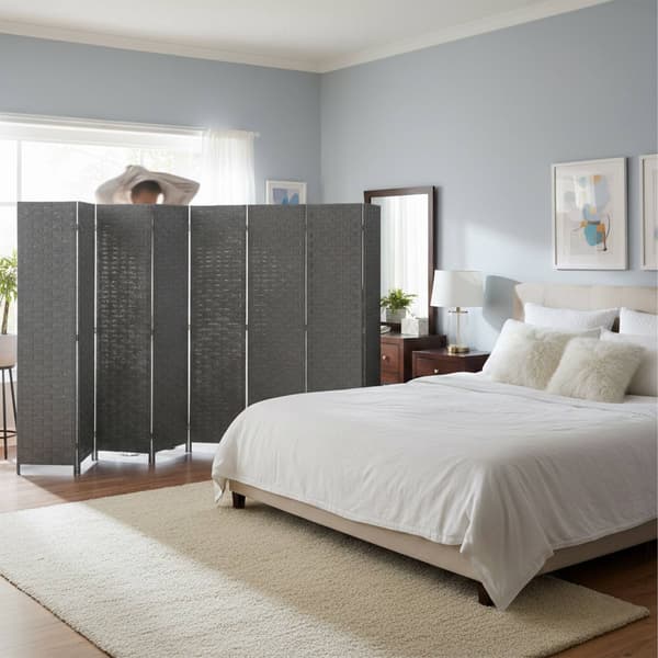 8-panels rumdeler, foldbar skærm