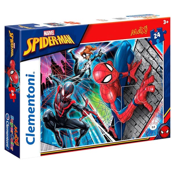 Spiderman Maxi Pussel, 24 bitar, roligt för barn