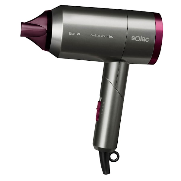 SOLAC Hair Dryer Foldable Hair&Go Ionic 1800