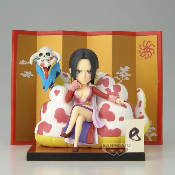 One Piece Samlerobjekt Boa Hancock & Salome figur, 6 cm