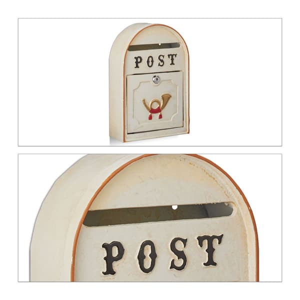 Antiikkityylinen postilaatikko